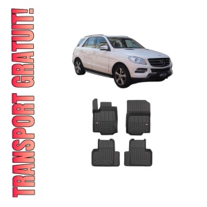 Set covorase presuri MERCEDES-BENZ M-CLASS (W166) din 2011-2015, auto, din cauciuc thermoplastic, MERCEDES-BENZ