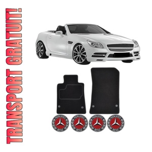 Set Covorase Presuri MERCEDES-BENZ SLK (R172) din 2011-2015, Auto, Material Textil Mocheta, MERCEDES-BENZ