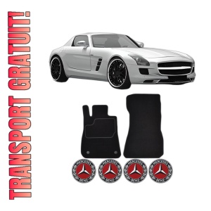 Set Covorase Presuri MERCEDES-BENZ SLS AMG (C197) din 2010-2013, Auto, Material Textil Mocheta, MERCEDES-BENZ