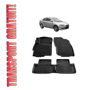 Set covorase presuri MITSUBISHI LANCER X din 2007-2015, auto, din cauciuc thermoplastic - Img 8