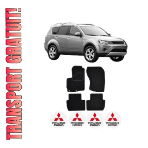 Set Covorase Presuri MITSUBISHI OUTLANDER II (CW_W) din 2006-2012, Auto, Material Textil Mocheta, MITSUBISHI