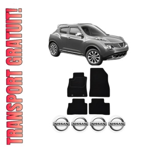 Set Covorase Presuri NISSAN JUKE (F15) din 2010-2019, Auto, Material Textil Mocheta, NISSAN