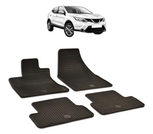 Set covorase presuri NISSAN QASHQAI din 2007-2013, auto, din cauciuc thermoplastic - Img 2