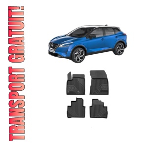 Set covorase presuri NISSAN QASHQAI III (J12) din 2021-2022, auto, din cauciuc thermoplastic, NISSAN