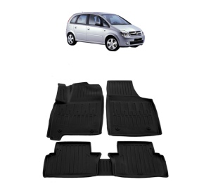 Set covorase presuri OPEL MERIVA A din 2002-2010, auto, din cauciuc thermoplastic - Img 2