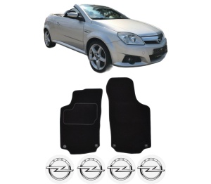 Set Covorase Presuri OPEL TIGRA TwinTop (X04) din 2004-2010, Auto, Material Textil Mocheta, OPEL - Img 2