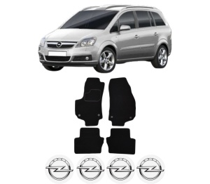 Set Covorase Presuri OPEL ZAFIRA / ZAFIRA FAMILY B (A05) din 2005-2015, Auto, Material Textil Mocheta, OPEL - Img 2