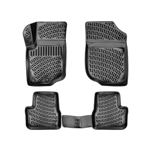 Set covorase presuri PEUGEOT 207 din 2006-2014, auto, din cauciuc thermoplastic - Img 4