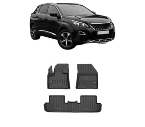 Set covorase presuri PEUGEOT 3008 II SUV (MC_, MR_, MJ_, M4_) din 2016-2023, auto, din cauciuc thermoplastic, PEUGEOT - Img 2