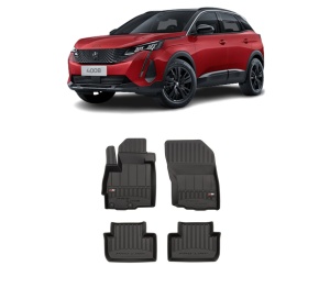 Set covorase presuri PEUGEOT 4008 din 2012-2017, auto, din cauciuc thermoplastic, PEUGEOT - Img 2