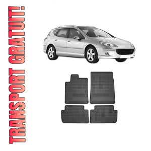 Set covorase presuri PEUGEOT 407 SW (6E_, 6D_) din 2004-2010, auto, din cauciuc thermoplastic, PEUGEOT