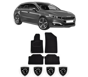 Set Covorase Presuri PEUGEOT 508 SW I (8E_) din 2010-2018, Auto, Material Textil Mocheta, PEUGEOT - Img 2
