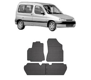 Set covorase presuri PEUGEOT PARTNER MPV (5_, G_) din 1996-2015, auto, din cauciuc thermoplastic, PEUGEOT - Img 2