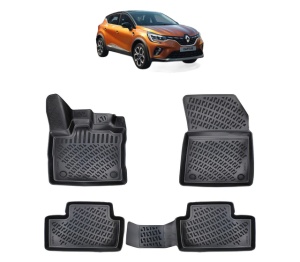 Set covorase presuri RENAULT CAPTUR din 2019, auto, din cauciuc thermoplastic - Img 2
