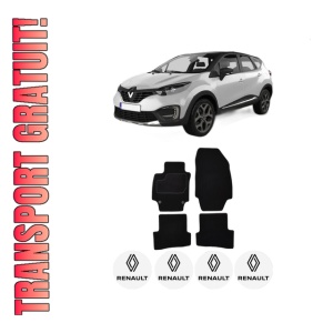 Set Covorase Presuri RENAULT CAPTUR I (J5_, H5_) din 2013-2016, Auto, Material Textil Mocheta, RENAULT