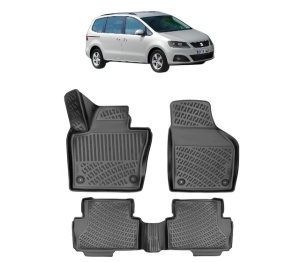 Set covorase presuri SEAT ALHAMBRA II 7N din 2010, auto, din cauciuc thermoplastic - Img 2