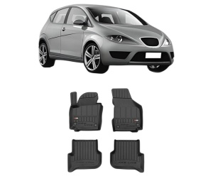 Set covorase presuri SEAT ALTEA (5P1) din 2004-2015, auto, din cauciuc thermoplastic, SEAT - Img 2