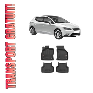 Set covorase presuri SEAT LEON (5F1) din 2012-2020, auto, din cauciuc thermoplastic, SEAT