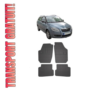 Set covorase presuri SKODA FABIA II Combi (545) din 2007-2014, auto, din cauciuc thermoplastic, SKODA