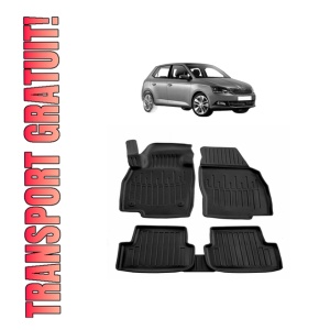 Set covorase presuri SKODA FABIA IV din 2021, auto, din cauciuc thermoplastic - Img 8