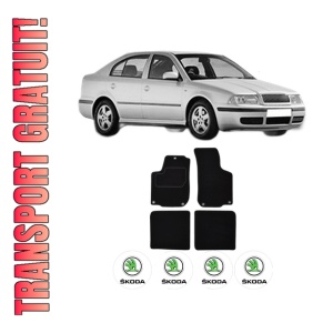 Set Covorase Presuri SKODA Octavia I (1U2) din 1996-2010, Auto, Material Textil Mocheta, SKODA