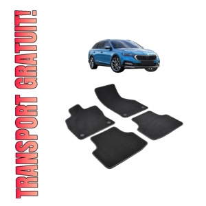 Set covorase presuri SKODA Octavia IV din 2020, auto, din cauciuc thermoplastic - Img 8