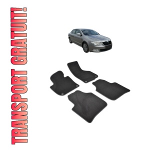 Set covorase presuri SKODA SUPERB II din 2008-2015, auto, din cauciuc thermoplastic