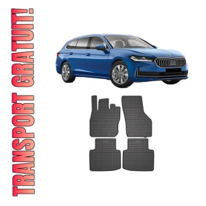 Set covorase presuri SKODA SUPERB IV (NZ3) din 2023-2025, auto, din cauciuc thermoplastic, SKODA