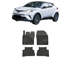 Set covorase presuri TOYOTA C-HR 1 din 2014-2018, auto, din cauciuc thermoplastic, TOYOTA - Img 2