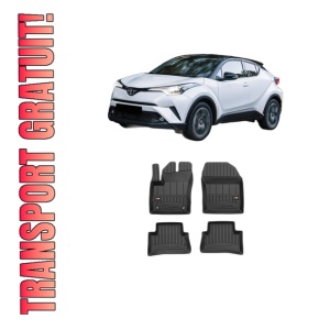 Set covorase presuri TOYOTA C-HR 1 din 2017-2020, auto, din cauciuc thermoplastic, TOYOTA