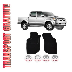 Set Covorase Presuri TOYOTA HILUX VII Pickup (_N1_, _N2_, _N3_) din 2004-2015, Auto, Material Textil Mocheta, TOYOTA