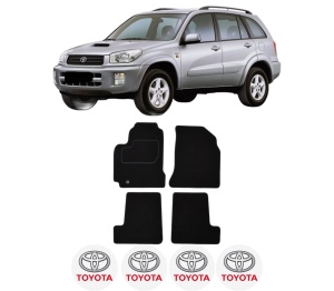 Set Covorase Presuri TOYOTA RAV 4 II (_A2_) din 2000-2005, Auto, Material Textil Mocheta, TOYOTA - Img 2