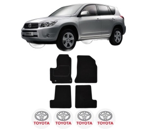 Set Covorase Presuri TOYOTA RAV 4 III (_A3_) din 2005-2013, Auto, Material Textil Mocheta, TOYOTA - Img 2