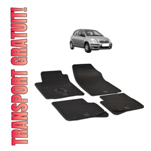 Set covorase presuri TOYOTA YARIS din 1999-2005, auto, din cauciuc thermoplastic - Img 8