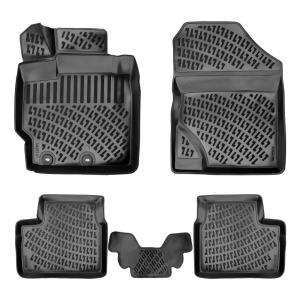 Set covorase presuri TOYOTA YARIS XP90 II din 2005-2013, auto, din cauciuc thermoplastic - Img 3