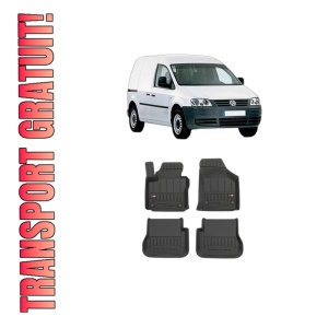 Set covorase presuri Volkswagen CADDY III din 2018-2021, auto, din cauciuc thermoplastic, Volkswagen