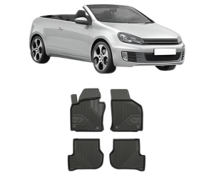 Set covorase presuri Volkswagen GOLF VI Convertible (517) din 2011-2016, auto, din cauciuc thermoplastic, Volkswagen - Img 2