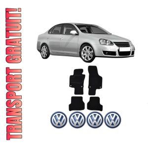 Set Covorase Presuri Volkswagen JETTA III (1K2) din 2004-2010, Auto, Material Textil Mocheta, Volkswagen