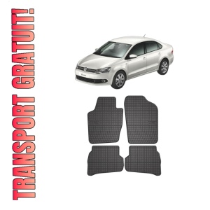 Set covorase presuri Volkswagen POLO V Saloon (602, 604, 612, 614) din 2010-2022, auto, din cauciuc thermoplastic, Volkswagen