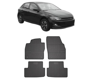 Set covorase presuri Volkswagen POLO VI (AW1, BZ1, AE1) din 2017-2021, auto, din cauciuc thermoplastic, Volkswagen - Img 2