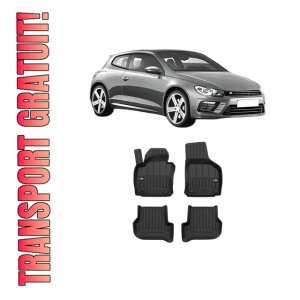 Set covorase presuri Volkswagen SCIROCCO III (137, 138) din 2008-2017, auto, din cauciuc thermoplastic, Volkswagen