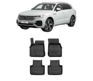 Set covorase presuri Volkswagen TOUAREG (CR7, RC8) din 2017-2023, auto, din cauciuc thermoplastic, Volkswagen - Img 2