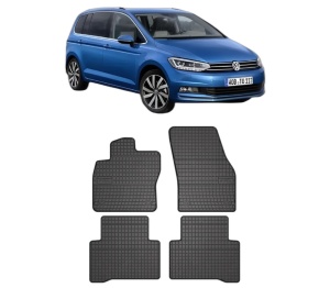 Set covorase presuri Volkswagen TOURAN (5T1) din 2015-2022, auto, din cauciuc thermoplastic, Volkswagen - Img 2