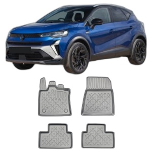 Set covorase RENAULT CAPTUR II FACELIFT din 07.2024 - Prezent, covorase tavita, caroserie SUV, compatibile cu autoturismul RENAULT CAPTUR II FACELIFT, ARISTAR - Img 2