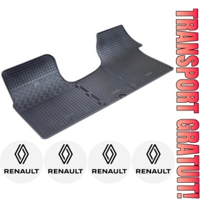 Set covorase Renault Trafic II Van 09.2001 - 08.2014 si 4 stickere rotunde Renault