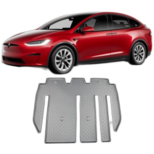 Set covorase TESLA MODEL X FACELIFT, din 01.2021 - Prezent, covorase tavita, caroserie SUV 5-7 LOCURI, randUL 2 si randUL 3, compatibile cu autoturismul TESLA MODEL X FACELIFT, ARISTAR - Img 2