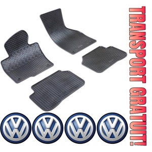 Set covorase Volkswagen Passat B6 Sedan 2005 - 10.2009 si 4 stickere rotunde Volkswagen