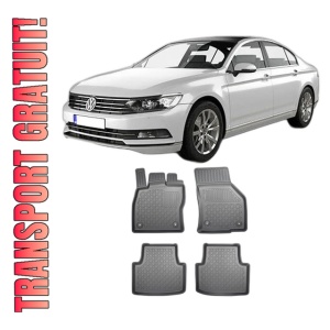 Set covorase VOLKSWAGEN PASSAT B8, din 12.2014 - 12.2021, covorase tavita, caroserie SEDAN, compatibile cu autoturismul VOLKSWAGEN PASSAT B8, ARISTAR