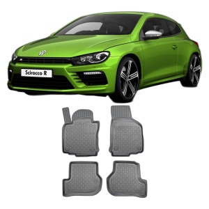 Set covorase VOLKSWAGEN SCIROCCO III, din 06.2008 - 2017, covorase tavita, caroserie COUPE, compatibile cu autoturismul VOLKSWAGEN SCIROCCO III, ARISTAR - Img 2