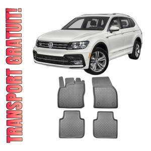 Set covorase VOLKSWAGEN TIGUAN II ALLSPACE, din 11.2017 - 2024, covorase tavita, caroserie SUV 5-7 LOCURI, fara rand 3, compatibile cu autoturismul VOLKSWAGEN TIGUAN II ALLSPACE, ARISTAR